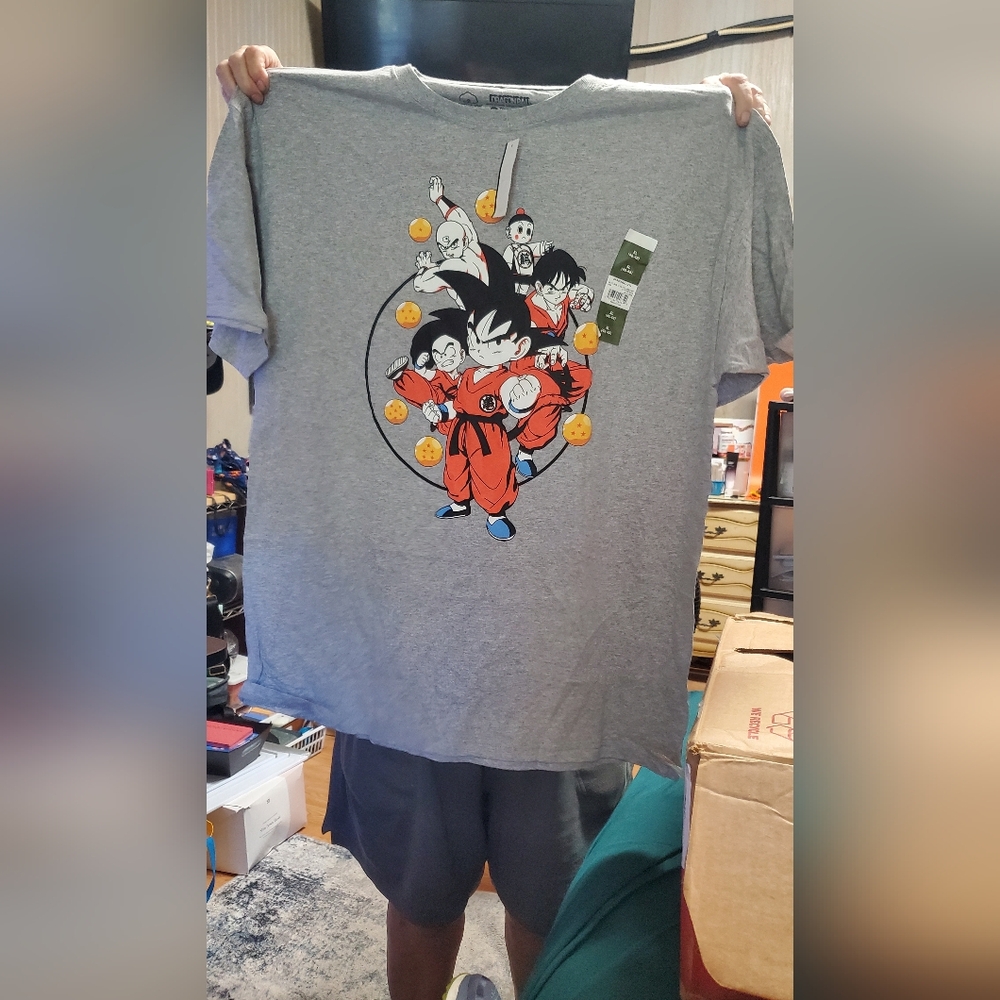 Dragon Ball Z Gray Graphic T-Shirt